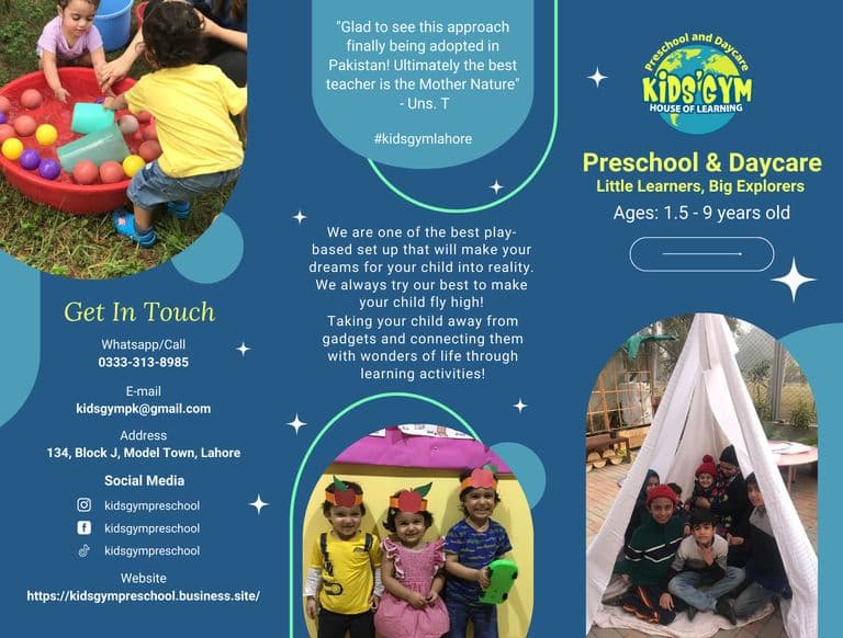 Children engaged in guided classroom activities