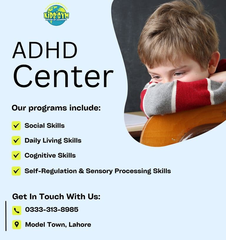 Sensory learning tools and quiet focus area for developmental support